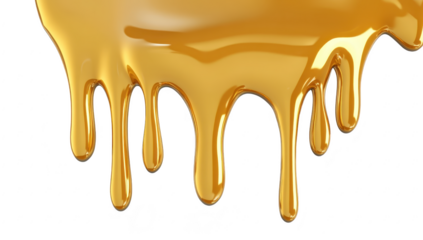 A close-up view of golden honey dripping off a smooth surface. its rich texture and glossy appearance. ideal for culinary uses and food-related themes
