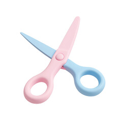 Colorful Child-Safe Scissors for Creative and Educational Activities