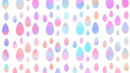 abstract seamless pattern waterdrops