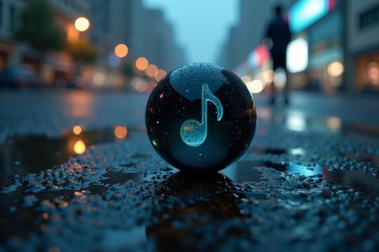 - Exclusive: Colorful Marbles with a Black Center - Urban Pulse: Long Exposure of a Busy City Street