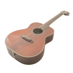 Obraz premium acoustic guitar isolated