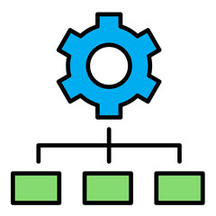 Hierarchy Color Icon