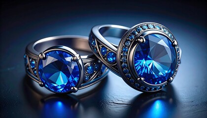 Two exquisite sapphire rings