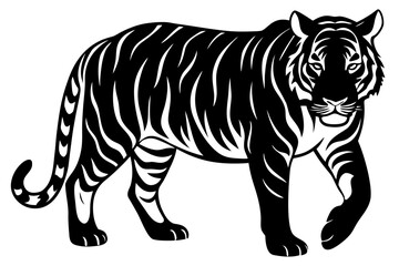 A realistic tiger