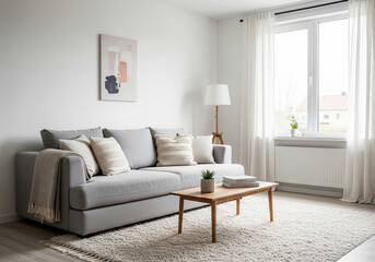 Minimal Clutter  Maximum Comfort living room