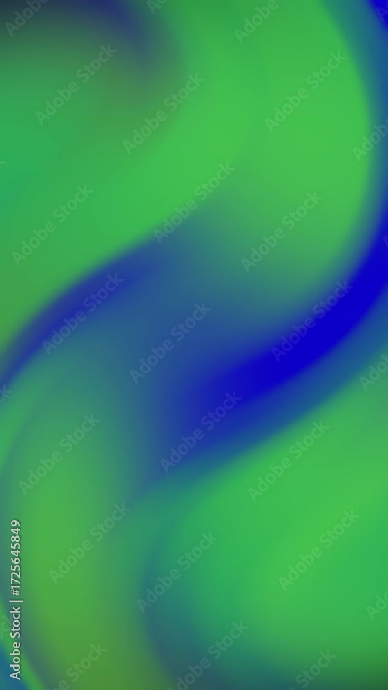 Poster fluid abstract motion: gradient background animation with soothing color transitions