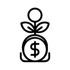 Futuristic silhouette vector icon Black background with no visible content dark empty