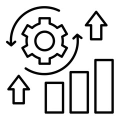 Auto-Update Outline Icon