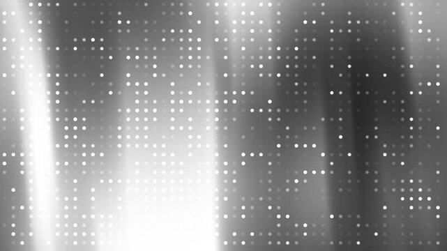 Metallic gray surface with a grid of white dots. Suitable for abstract backgrounds, technology designs, industrial concepts, and futuristic themes. - Powered by Adobe