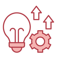 Innovation red Icon