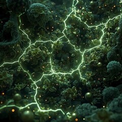 Bio-digital landscape Generative AI