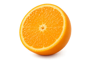 Fototapeta premium orange on white background