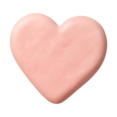 Obraz premium PNG Soft pink heart illustration