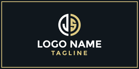 The bold circle JS logo