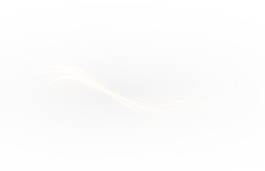 Abstract light waves with sparkle dust and shimmering effects in stunning transparent PNG overlay format