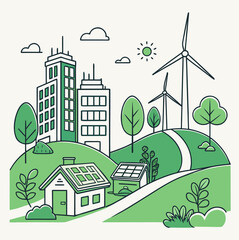 green energy concept