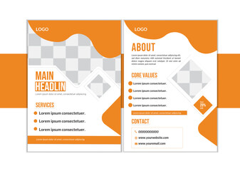 Professional Double Flyer Layout.