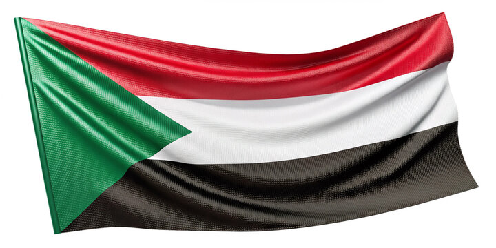 Realistic Sudan Flag Waving on Transparent Background
High-Resolution Sudan National Flag with Fabric Texture and Natural Lighting