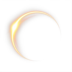 This Solar Eclipse Light Flare PNG is a stunning transparent overlay for dramatic backgrounds and designs