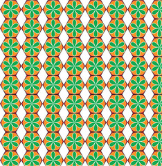 abstract geometric pattern, green and black pattern, modern geometric design, 