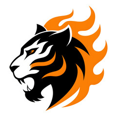 Fototapeta premium tribal horse tattoo