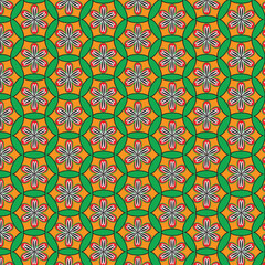 abstract geometric pattern, green and black pattern, modern geometric design, 