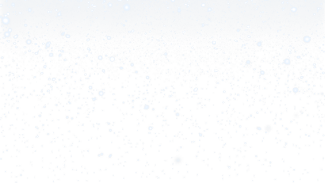 Elegant Snowfall Overlay with Light Particles and Snowflakes for a Winter Night PNG Effect with Transparency