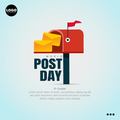 World Post Day, observed on October 9th, celebrates the role of postal services.