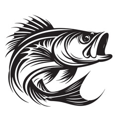 Fish Vector Illustration | Fishing Logo Design