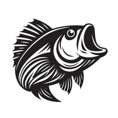 Fish Vector Illustration | Fishing Logo Design
