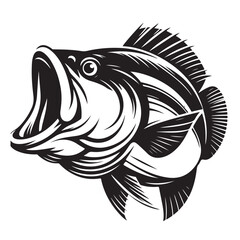Fish Vector Illustration | Fishing Logo Design