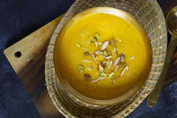 Tal Kheer | Traditional Bengali Palm Fruit Kheer Dessert Made with Jaggery, Milk and Aromatic Spices | Authentic Indian Sweet Dish Served in Bowl for Festivals and Special Occasions
