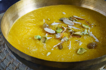 Tal Kheer | Traditional Bengali Palm Fruit Kheer Dessert Made with Jaggery, Milk and Aromatic Spices | Authentic Indian Sweet Dish Served in Bowl for Festivals and Special Occasions
