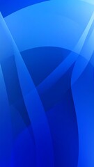 Abstract blue gradient curves