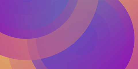 Obraz premium Sircle Rainbow color background modern simple illustration