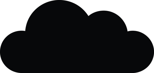 Umbrella icon vector on white background