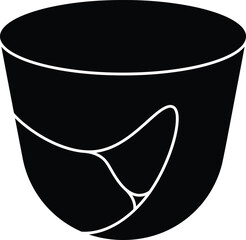 Vector Unlike icon vector on a white background Design