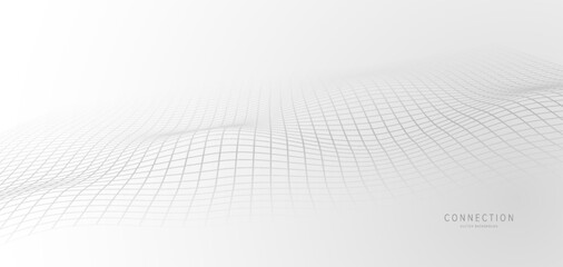 Light Network background. Minimalism Design Banner. Vector technology background