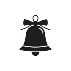 Illustration of a bell with a ribbon bow