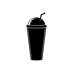 Abstract art with white lines on a black background