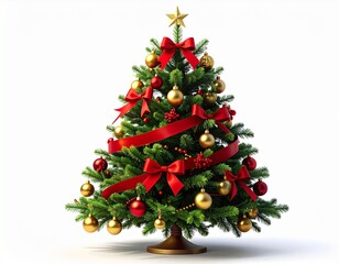 decorated christmas tree