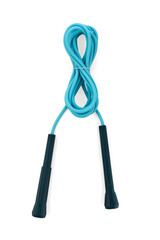 Blue Jump Rope For Fitness, Cardio Training, And Home Gym Workouts