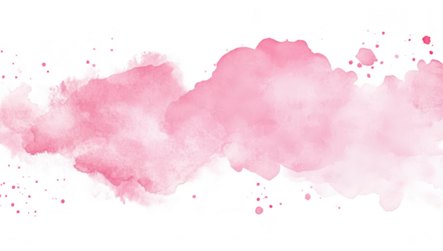 A soft. pastel pink watercolor splash with delicate textures and subtle variations. creating a serene and artistic backdrop for creative projects or design elements