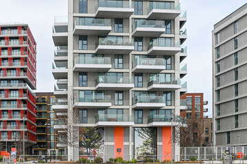 Luxury apartments in Silvertown, Newham, London, United Kingdom, 15 February 2025