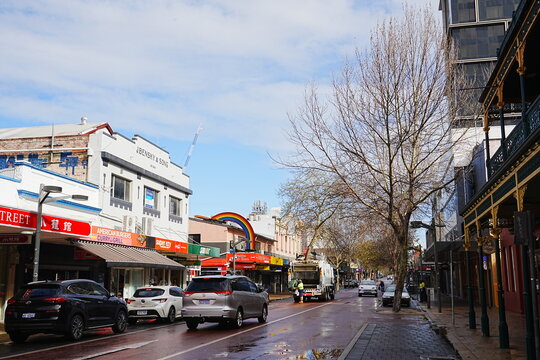 Cityscape of Northbridge in Perth, Australia - オーストラリア パース ノースブリッジの街並み	
