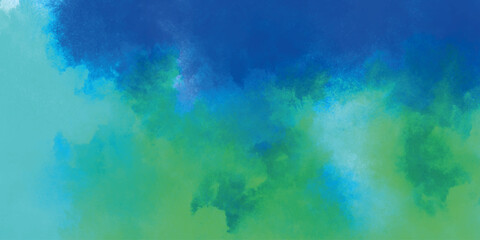 multicolor modern watercolor wall texture background. sky light liquid pattern decoration .