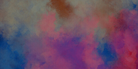 multicolor modern watercolor wall texture background. sky light liquid pattern decoration .