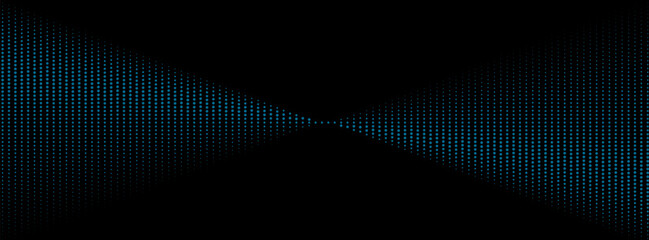 Transparent Vector Gradient Blue Color Halftone Background Staggered Dots Pattern modern dotted