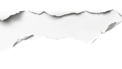 A close-up view of a torn piece of white paper revealing a textured surface beneath. creating a sense of depth and contrast. ideal for backgrounds or design elements in various creative projects
