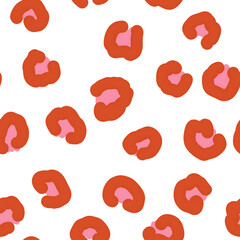 Colorful Leopard Spots Seamless Pattern –  Animal Print Fashion Texture